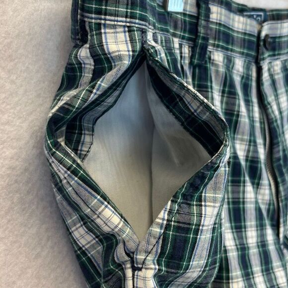POLO RALPH LAUREN Men’s Shorts 38 Green Plaid Cotton Prospect Casual Golf Preppy - Picture 11 of 14